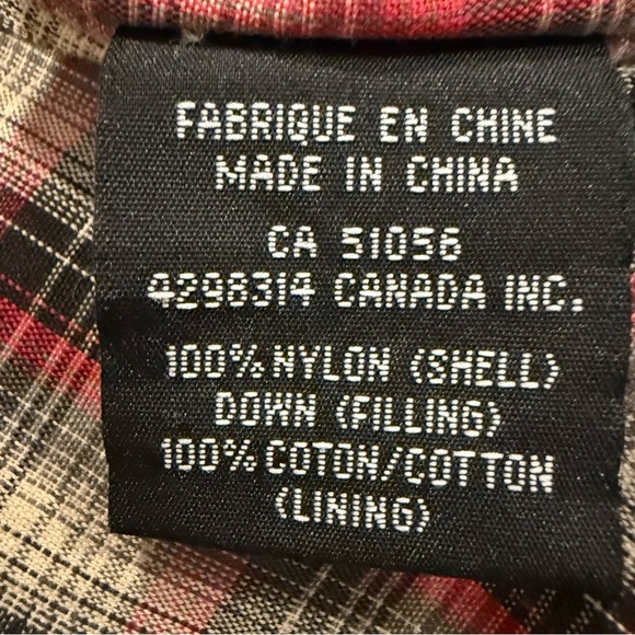 Peeples & Lula Puffer Vest Burgundy Black Faux Fur Collar Stylish Layering Sz S - Picture 16 of 16